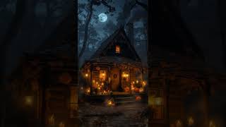 Night House Halloween Ambience | Spooky Fireplace screenshot 4