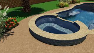Powell Pool Design by Backyard Amenities