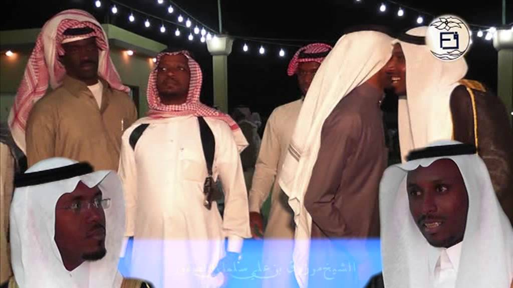 زواج الشيخ ملفي الصقور واستعراض طلق نار كثير