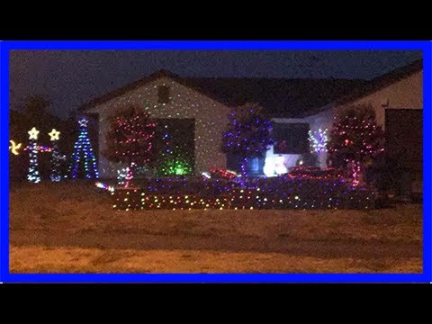 Vandals cut home's christmas lights