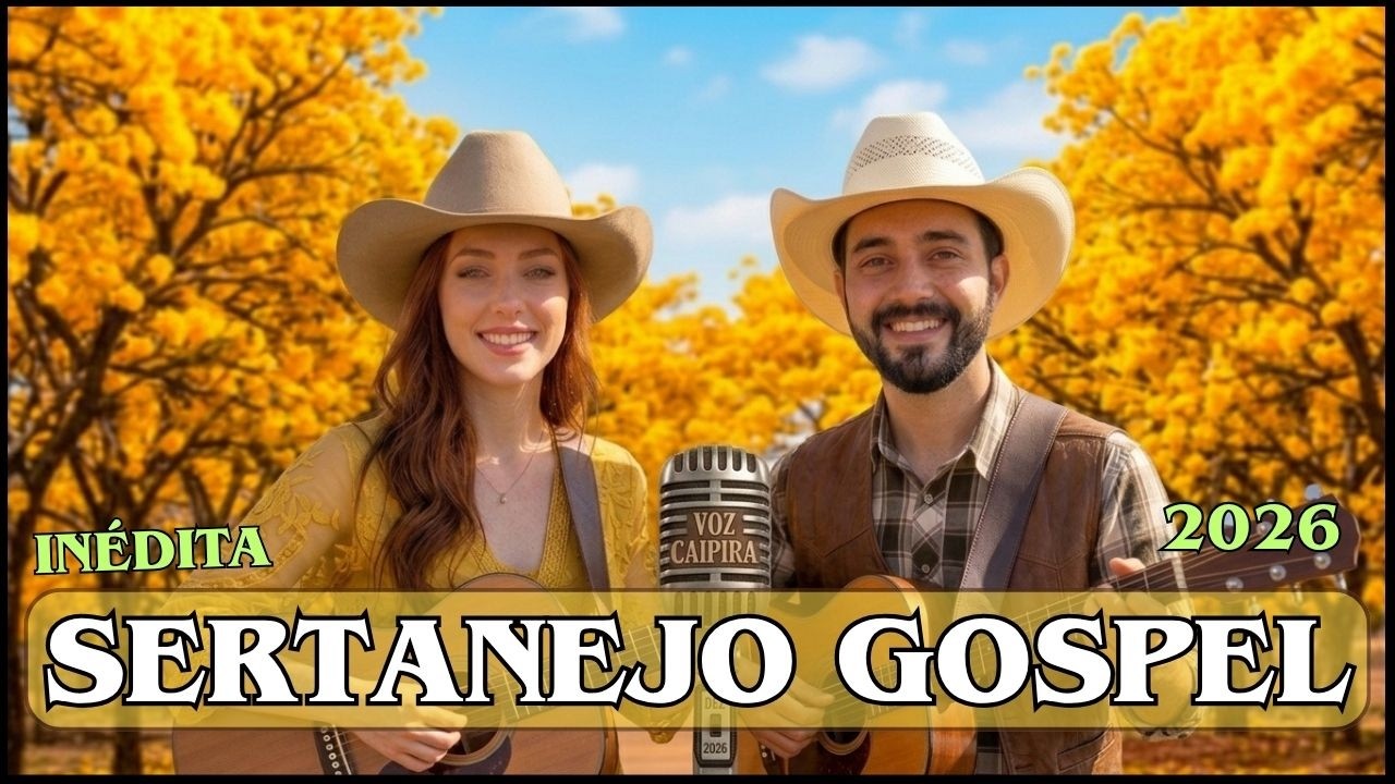 🔥 SERTANEJO GOSPEL RAIZ 2026 🪕 Música: Deus em Casa (Moda de Viola Abençoada)