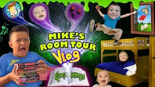 HOUSE TOUR 2.0  Mike's Room Tour gives us Goosebumps + Shawn Gets Sneaky! FUNnel Family Vlog