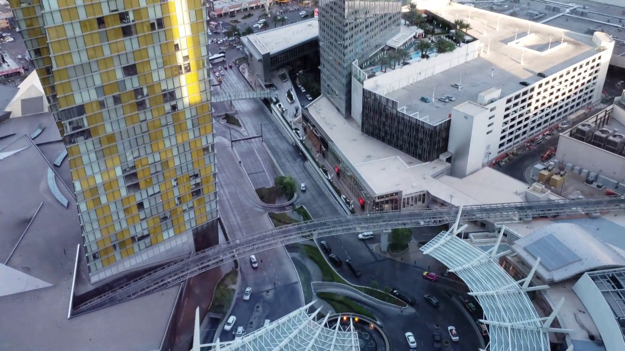 Aria Resort Las Vegas 52nd floor - YouTube