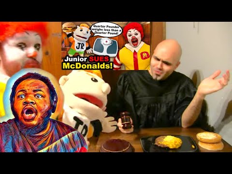 SML Movie: Junior Sues McDonalds! (REACTION) #sml #mcdonalds #jeffy 😂🍔