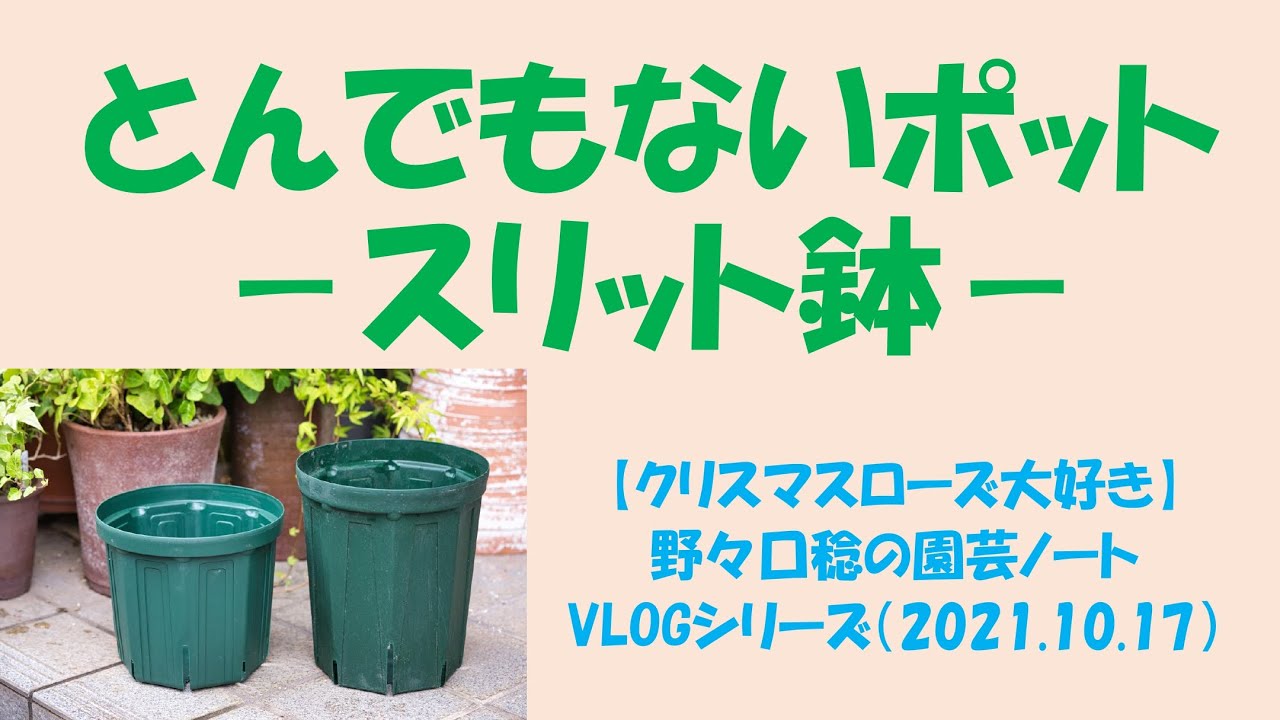 Outrageous pot (slit pot) - YouTube