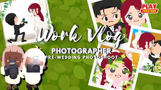 Work Vlog - Photographer & Pre-wedding photoshoot | Play Together