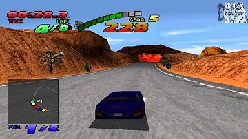The Need for Speed Gameplay Rusty Springs (PSX,PS1)