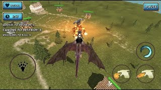 Fire Flying Dragon Simulator Warrior Sky Rider 3D Android Gameplay Episode 1 screenshot 5