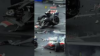 Mobil f1 setelah crash #f1 #pitstop #f1crash