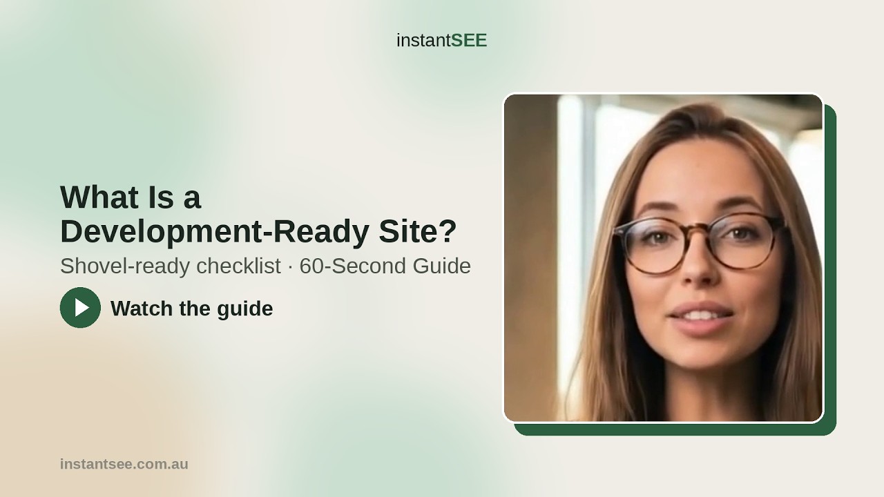 What is a development ready site in NSW?