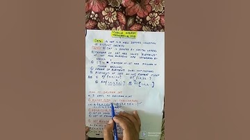 Lec 12: Definition of Sets and it