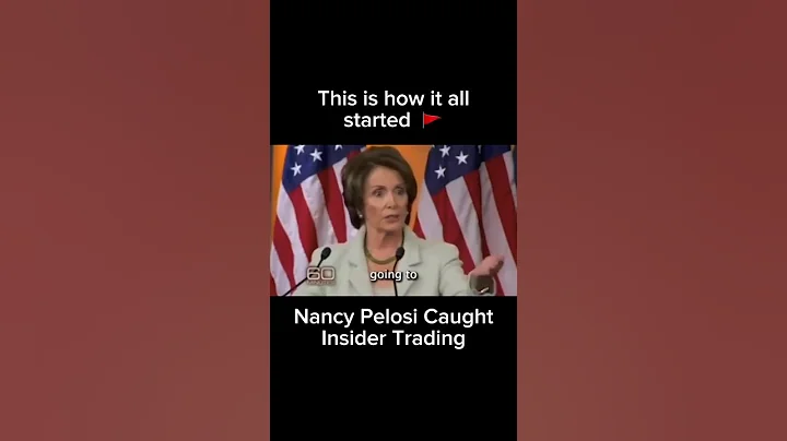 Is Nancy Pelosi Guilty? #insidertrading #nancypelosi #america
