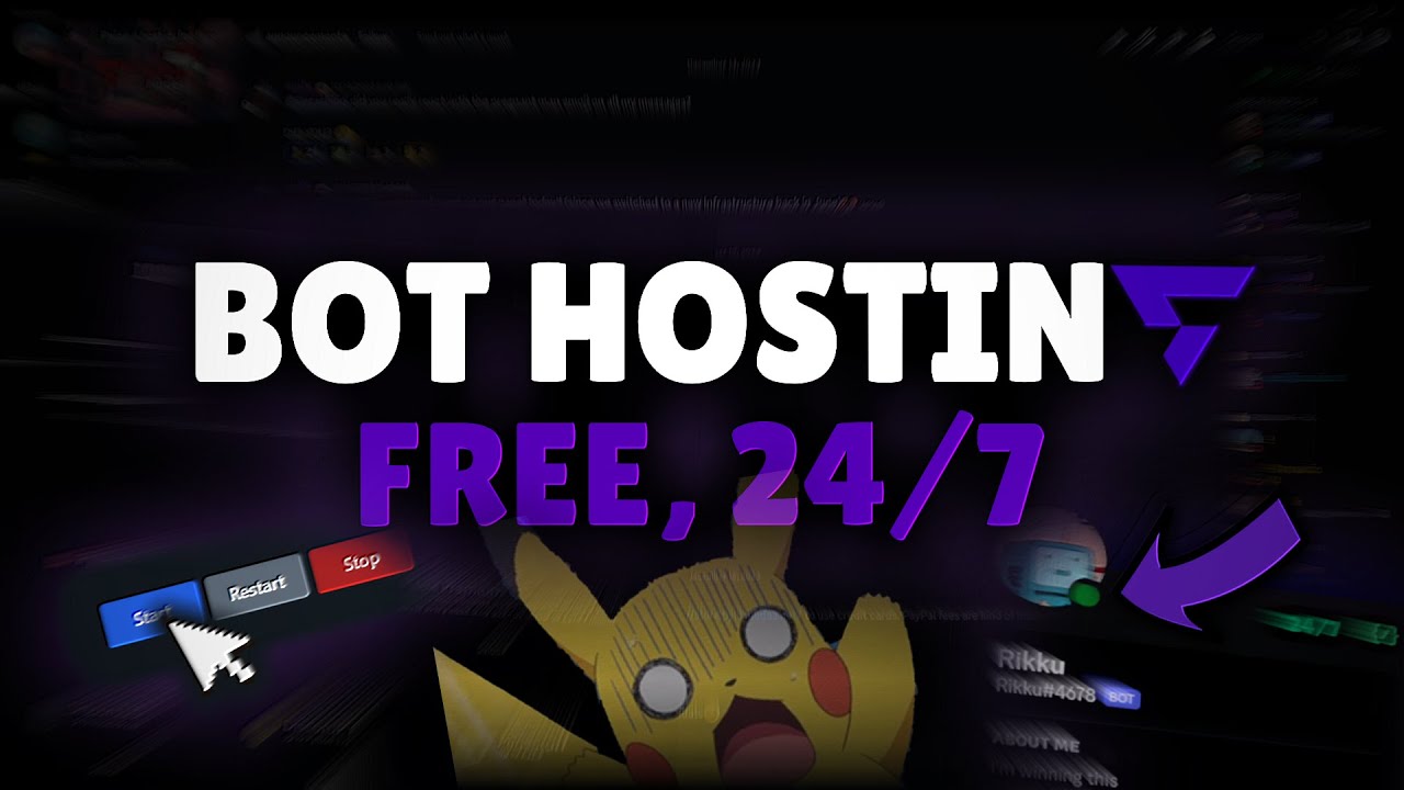 Bot Hsoting Free 24/7 Bot Hosting ~ Tutorial - YouTube