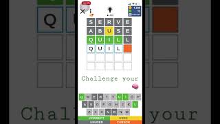 Wordy Game: Easily Solved. #shorts #wordywordanswers #wordgames #challenge #trending #viral screenshot 5