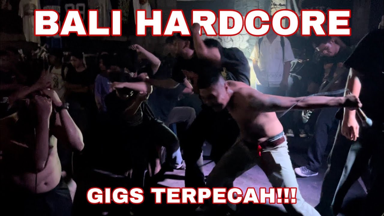 BALI HARDCORE ‼️ GIGS TERPECAH DI ACARA LAUNCHING PARTY BAYONET HC ‼️