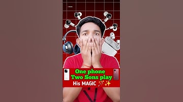 One Phone 🤳 Two Songs play 😀Smart Trick You Must Try⏯️