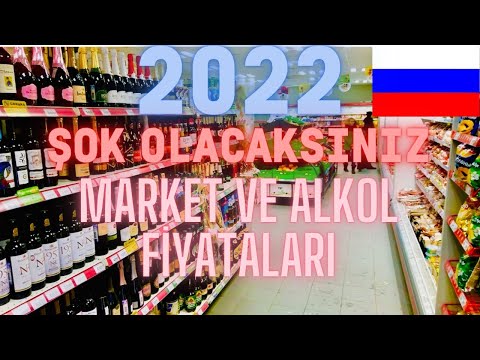 Rusya- Kazan Alkol ve Market Fiyatları 2022 (Part 2)