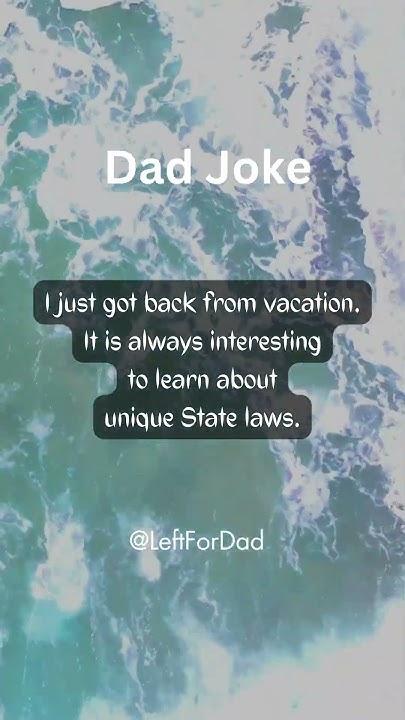 Dad Joke Unique State Laws YouTube dad-joke-unique-state-laws-youtube