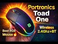 Portronics Toad One | 4-In-1 Wireless Optical Mouse | Work More, Worry Less