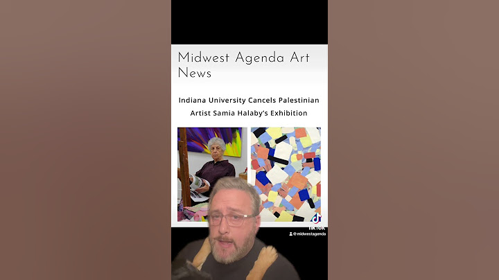 Palestinian artist Halaby retrospective at IU Bloomington abruptly cancelled