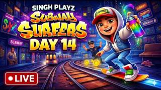 Subway Surfers Live Gameplay Day- 14 | Singh Playz is Live #shortslive #subwaysurfers #shorts #live