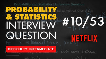 #10 Probability and Statistics Interview question: Bias detection