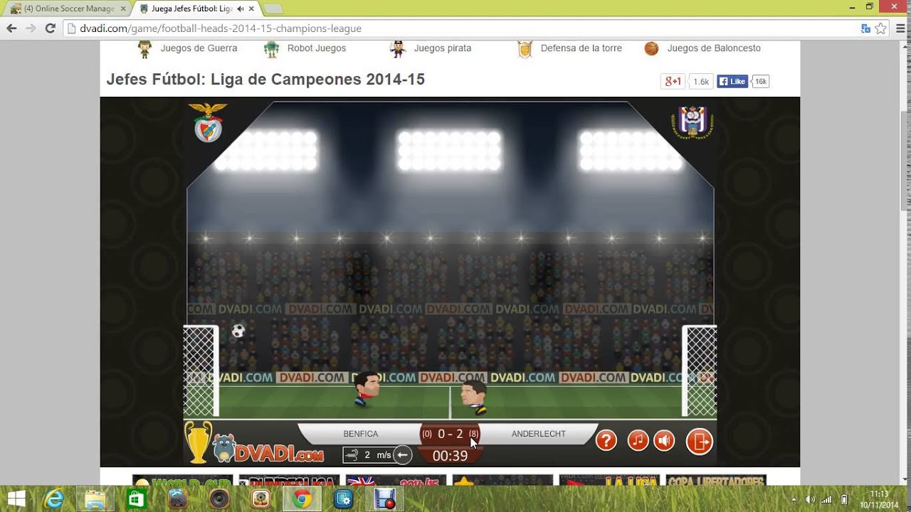 Football Heads Champions League (Campeones) YouTube