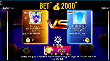 REAL POOL 3D !!! 🇲🇾 VS 🇮🇩 Bet 2000💰 #pool3 #snooker #dekmanhere