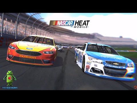 NASCAR Heat Mobile Gameplay - iOS / Android Game Video