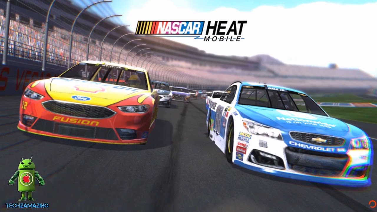 Топ-30 игр с самой современной графикой для Android. NASCAR Heat Mobile. Фото.