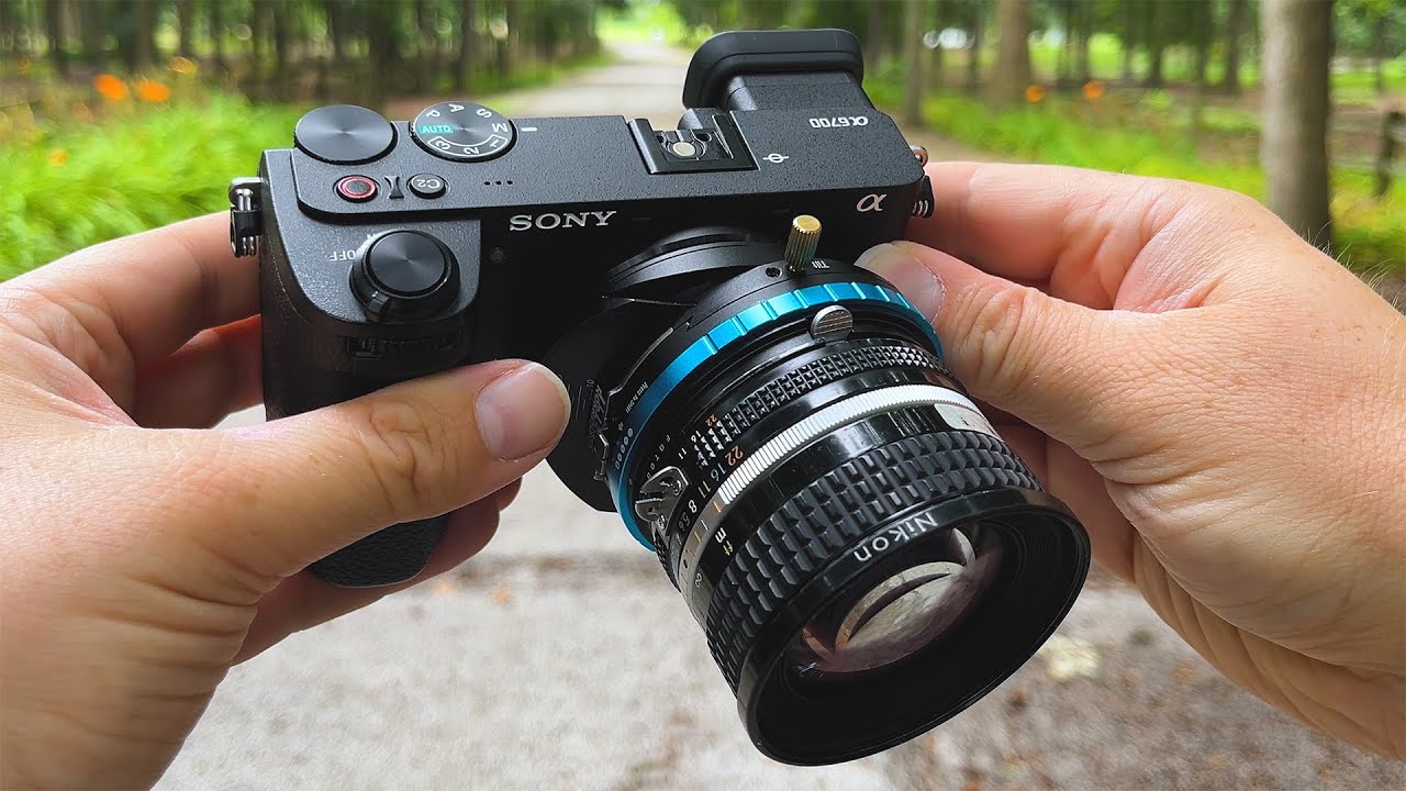 Tilt-Shift Adapter for Sony APS-C Cameras