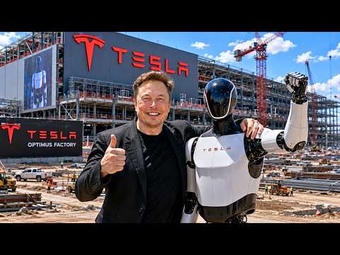 Tesla Optimus Factory Hits First Steel: The 27,000 Robots/Day Plan is REAL