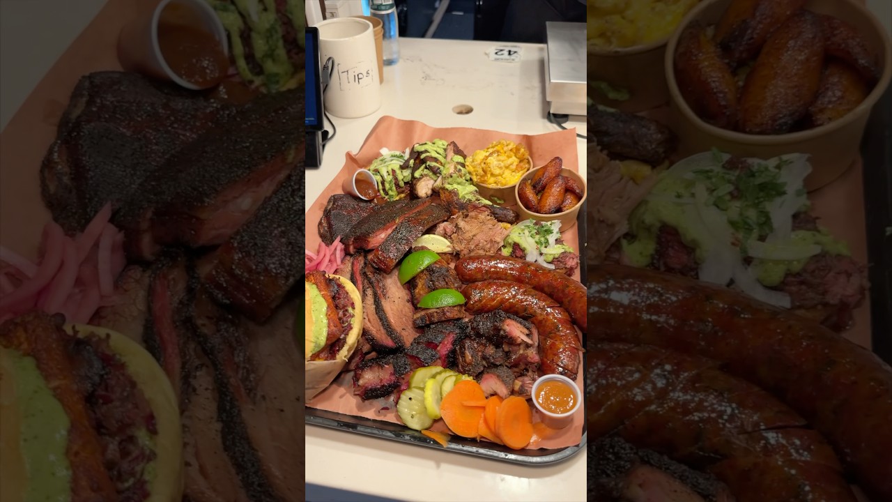 The Dominican / Texas BBQ joint, Bark, in Brooklyn NYC blows us away every time!! 🔥 #DEVOURPOWER