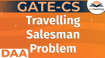 Travelling Salesman Problem Design and Analysis of Algorithm | GATE CS DAA | Gate Excellence