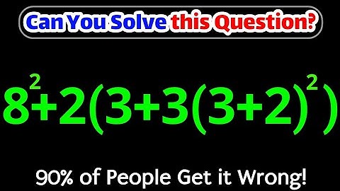 What’s the Answer? Most People Get This Math Question Wrong!