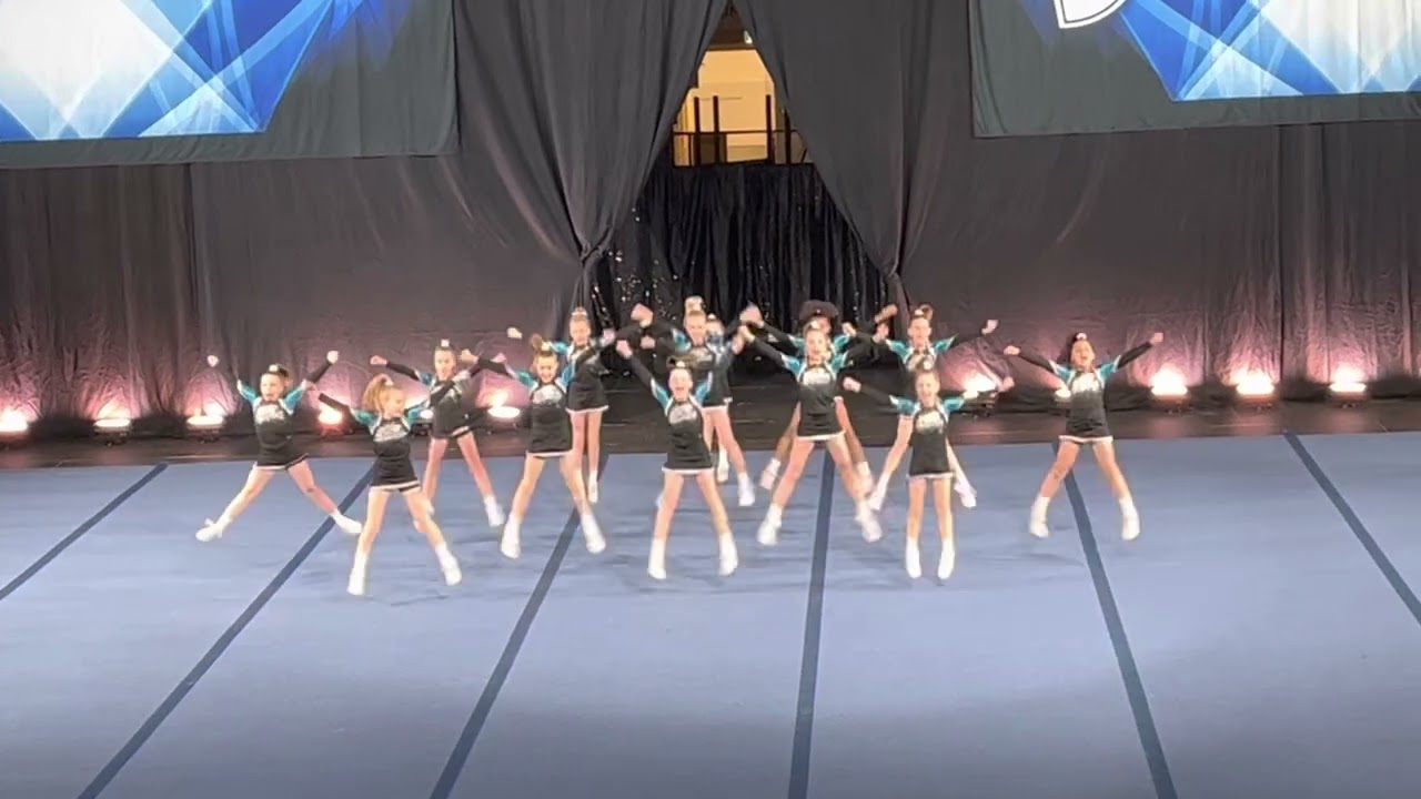 Jamfest 2023 - Miniminior White - Twisters Cheer Elite (Miniminior lvl 1) Terrific Tumbling