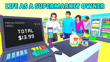 Running a Supermarket for a Day | My Supermarket Simulator 3D (Android & iOS) Gameplay #1