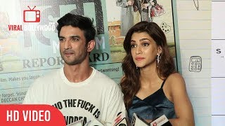 Sushant Singh Rajput And Kriti Sanon At Hindi Medium Success Party | Viralbollywood