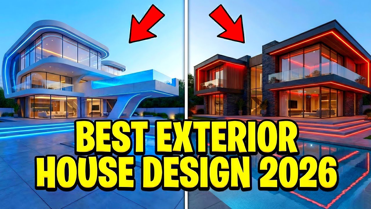 Best Exterior House Design 2026 | Fresh, Stylish & Future-Ready Homes # ...