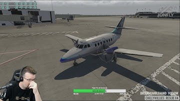 Part 2 JRollon BAe JS32 ILS Practice at KPHL Another Jetstream 32 startup GTN750