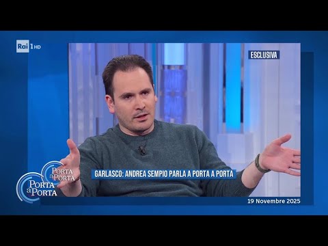 Video Sempio, l'intervista a novembre: Io 19 anni e Chiara 26, mondi diversi - Porta a porta 30/04/26
