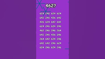 "Can You Solve This Number Puzzle? Find 462 Amongst the Numbers!"