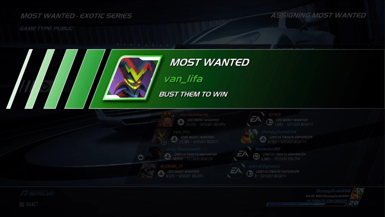 Need for Speed Hot Pursuit Remastered: Online - Most Wanted - Exotic Series: Memorial Highway South