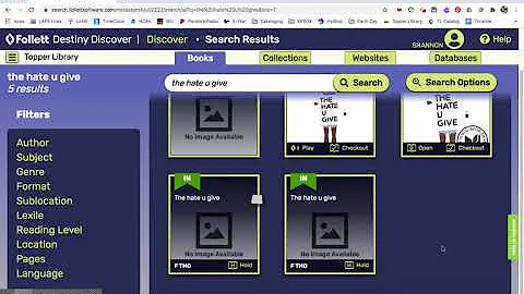 How to place a hold in Destiny Discover