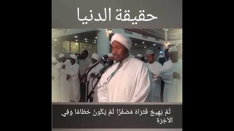 Quran تلاوة عذبة عن حقيقة الدنيا