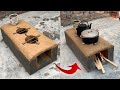 How To Build Outdoor Firewood Stoves Use Brick - Cement and Clay - Traditional Wood Stove