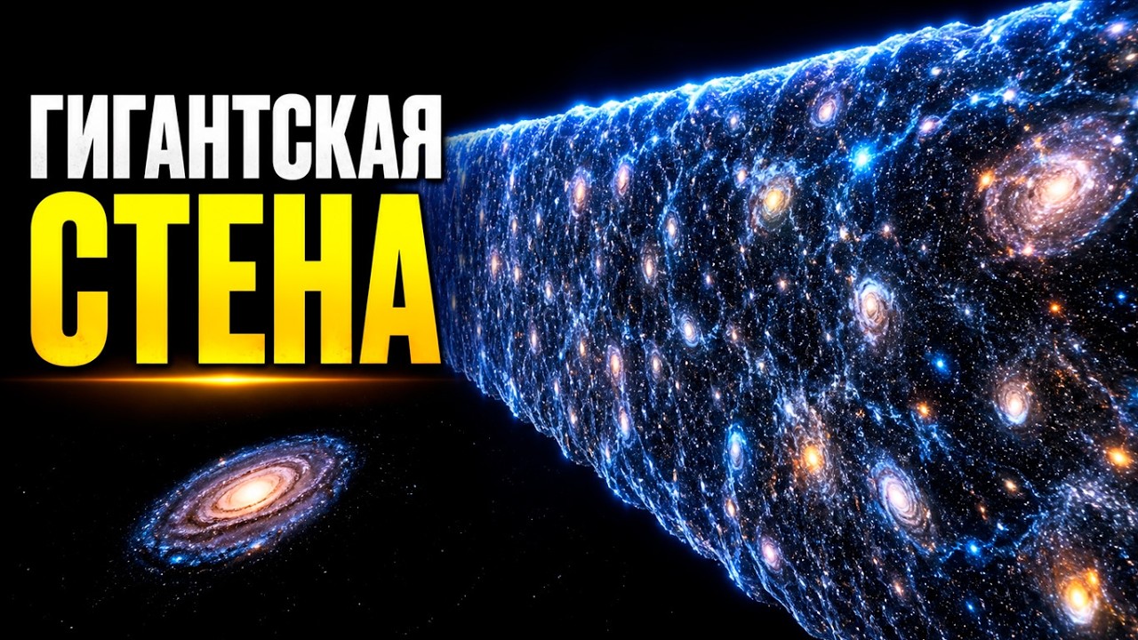 Гигантская СТЕНА во Вселенной рядом с нами… о которой мы не знали до 2020 года