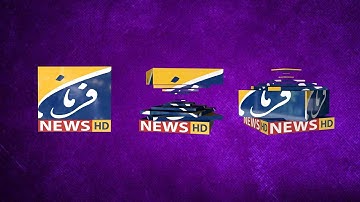 Geo News Style Logo Animation | Mehtab GFX |