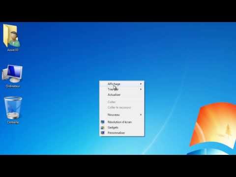 Vidéo: Comment Installer Des Icônes Dans Windows 7