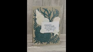 Friends Are Like Seashells - Creating Pearlescent Card